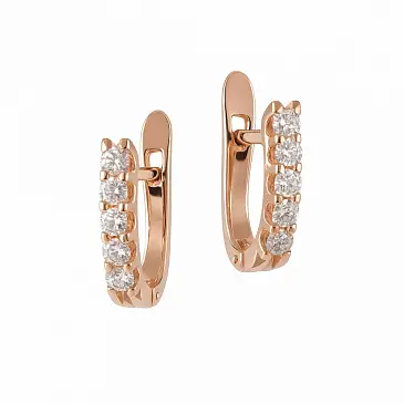 Серьги с бриллиантами 912207Б