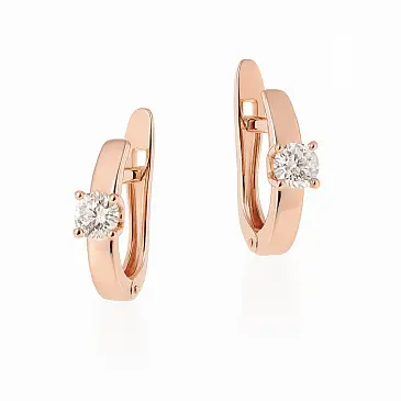 Серьги с бриллиантами 912214Б
